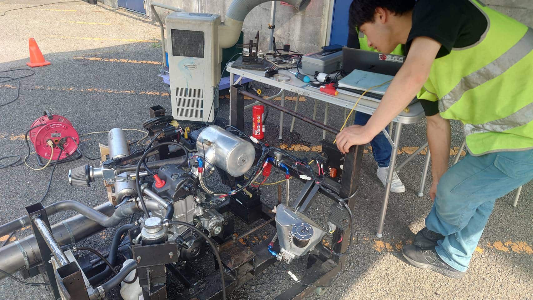 エンジンかかりました！